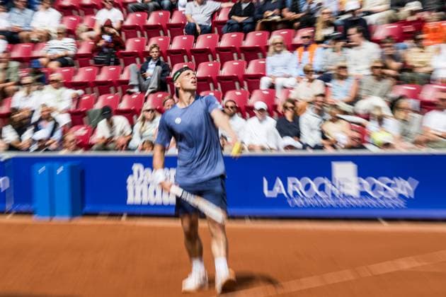 240718 Tallon Griekspoor of Netherland during day 4 of the Nordea Open on July 18, 2024 in Bastad. Photo: Niclas Jönsson BILDBYRAN COP 273 NO0288 tennis ATP, Tennis Herren 250 nordea open bbeng Copyright: NICLASxJÖNSSON BB240718NO001