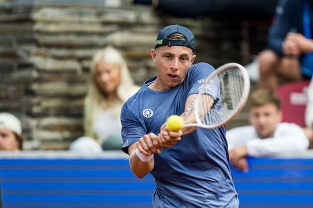 240718 Tallon Griekspoor of Netherland during day 4 of the Nordea Open on July 18, 2024 in Bastad. Photo: Niclas Jönsson BILDBYRAN COP 273 NO0288 tennis ATP, Tennis Herren 250 nordea open bbeng Copyright: NICLASxJÖNSSON BB240718NO002