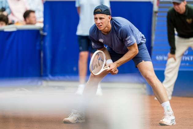 240718 Tallon Griekspoor of Netherland during day 4 of the Nordea Open on July 18, 2024 in Bastad. Photo: Niclas Jönsson BILDBYRAN COP 273 NO0288 tennis ATP, Tennis Herren 250 nordea open bbeng Copyright: NICLASxJÖNSSON BB240718NO007