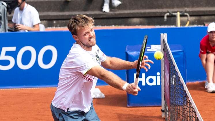 18.07.2024, ATP, Tennis Herren 500, Tennis, Herren, Hamburg Open, Hamburg, Achtelfinale, Doppel, Kevin Krawietz Tim Pütz (Deutschland) - N. Vijay Sundar Prashanth Jeevan Nedunchezhiayan (Indonesien) Kevin Krawietz (Deutschland) Hamburg Tennis-Stadion Am Rothenbaum Hamburg Deutschland