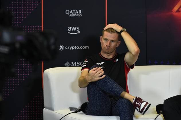 July 18, 2024, Budapest, Budapest, Hungary: Nico Hulkenberg (Haas) on the Drivers press conference, PK, Pressekonferenz before the Hungarian Grand Prix held on July 21 on the Hungaroring. Budapest Hungary - ZUMAs291 20240718_zip_s291_024 Copyright: xBalintxSzentgallayx
