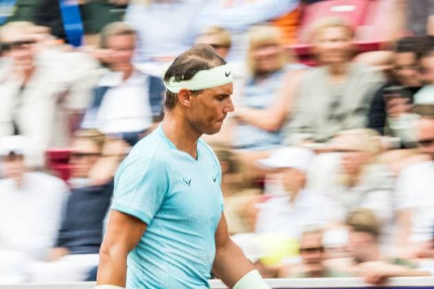 240718 Rafael Nadal of Spain looks dejected during day 4 of the Nordea Open on July 18, 2024 in Bastad. Photo: Niclas Jönsson BILDBYRAN COP 273 NO0288 tennis ATP, Tennis Herren 250 nordea open bbeng depp Copyright: NICLASxJÖNSSON BB240718NO020
