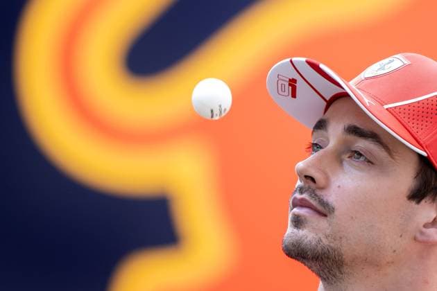 Sport Bilder des Tages BUDAPEST - Charles Leclerc (Ferrari) at the Hungaroring Circuit in the run-up to the Hungarian Grand Prix. ANP SANDER KONING xVIxANPxSportx xxANPxIVx 503721479 originalFilename: 503721479.jpg