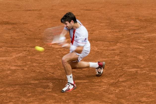240718 Cameron Norrie of Great Britain during day 4 of the Nordea Open on July 18, 2024 in Bastad. Photo: Niclas Jönsson BILDBYRAN COP 273 NO0288 tennis ATP, Tennis Herren 250 nordea open bbeng Copyright: NICLASxJÖNSSON BB240718NO034