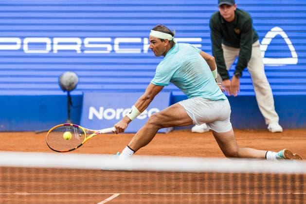 240718 Rafael Nadal of Spain during day 4 of the Nordea Open on July 18, 2024 in Bastad. Photo: Niclas Jönsson BILDBYRAN COP 273 NO0288 tennis ATP, Tennis Herren 250 nordea open bbeng Copyright: NICLASxJÖNSSON BB240718NO036