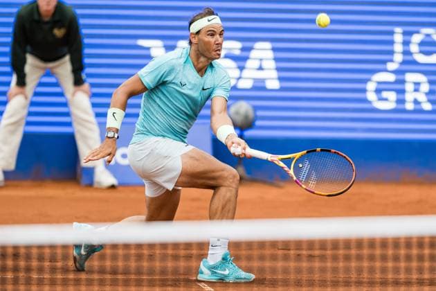 240718 Rafael Nadal of Spain during day 4 of the Nordea Open on July 18, 2024 in Bastad. Photo: Niclas Jönsson BILDBYRAN COP 273 NO0288 tennis ATP, Tennis Herren 250 nordea open bbeng Copyright: NICLASxJÖNSSON BB240718NO040