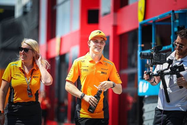 Mogyorod: 81 Oscar Piastri, (AUS) McLaren Mercedes during the Hungarian GP, Budapest 18-21 July 2024 Formula 1 World Championship, WM, Weltmeisterschaft 2024. Formula 1 Championship - Formula 1 Hungarian Grand Prix 2024 - Free Practice  - ZUMAp169 20240718_zsa_p169_229 Copyright: xFedericoxBasile IPAxSportx