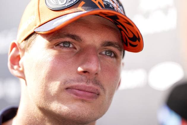 BUDAPEST - Max Verstappen (Red Bull Racing) speaks to the press at the Hungaroring Circuit in the run-up to the Hungarian Grand Prix. ANP SANDER KONING xVIxANPxSportx xxANPxIVx 503728237 originalFilename: 503728237.jpg