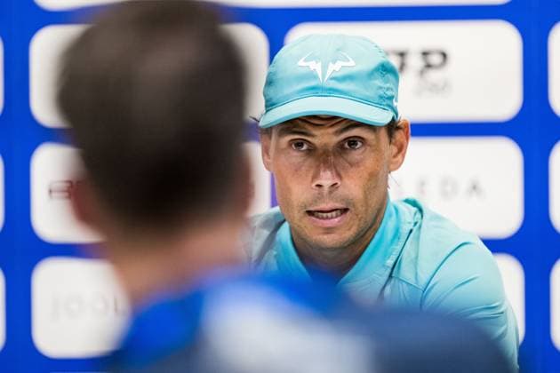 240718 Rafael Nadal of Spain during day 4 of the Nordea Open on July 18, 2024 in Bastad. Photo: Niclas Jönsson BILDBYRAN COP 273 NO0288 tennis ATP, Tennis Herren 250 nordea open bbeng Copyright: NICLASxJÖNSSON BB240718NO046