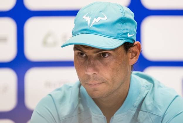 240718 Rafael Nadal of Spain during day 4 of the Nordea Open on July 18, 2024 in Bastad. Photo: Niclas Jönsson BILDBYRAN COP 273 NO0288 tennis ATP, Tennis Herren 250 nordea open bbeng Copyright: NICLASxJÖNSSON BB240718NO049