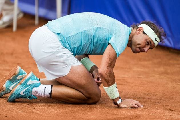 240718 Rafael Nadal of Spain during day 4 of the Nordea Open on July 18, 2024 in Bastad. Photo: Niclas Jönsson BILDBYRAN COP 273 NO0288 tennis ATP, Tennis Herren 250 nordea open bbeng Copyright: NICLASxJÖNSSON BB240718NO063