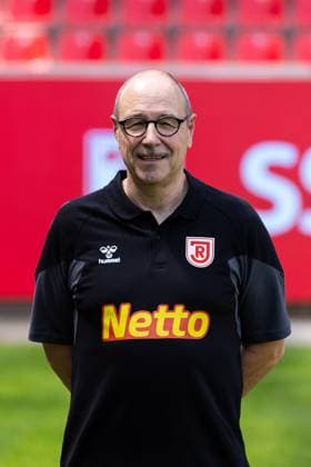 18.07.2024, Fussball, GER, Saison 2024 2025, 2.Liga,Pressetermin, SSV Jahn Regensburg Franz Müller; SSV Jahn Regensburg, 2. BL, Porträttermin 2024 2025 DFL REGULATIONS PROHIBIT ANY USE OF PHOTOGRAPHS AS IMAGE SEQUENCES AND OR QUASI-VIDEO. Regensburg Bayern Deutschland Jahnstadion Regensburg