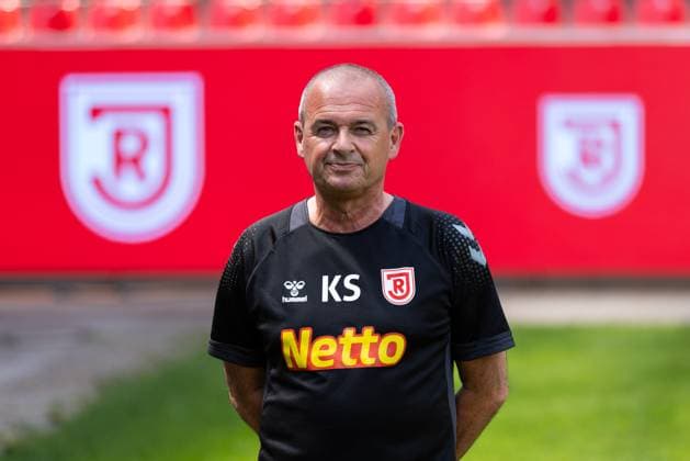 18.07.2024, Fussball, GER, Saison 2024 2025, 2.Liga,Pressetermin, SSV Jahn Regensburg Klaus Schneider; SSV Jahn Regensburg, 2. BL, Porträttermin 2024 2025 DFL REGULATIONS PROHIBIT ANY USE OF PHOTOGRAPHS AS IMAGE SEQUENCES AND OR QUASI-VIDEO. Regensburg Bayern Deutschland Jahnstadion Regensburg