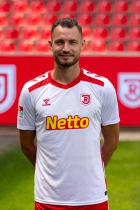 18.07.2024, Fussball, GER, Saison 2024 2025, 2.Liga,Pressetermin, SSV Jahn Regensburg Florian Ballas; SSV Jahn Regensburg, 2. BL, Porträttermin 2024 2025 DFL REGULATIONS PROHIBIT ANY USE OF PHOTOGRAPHS AS IMAGE SEQUENCES AND OR QUASI-VIDEO. Regensburg Bayern Deutschland Jahnstadion Regensburg