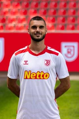 18.07.2024, Fussball, GER, Saison 2024 2025, 2.Liga,Pressetermin, SSV Jahn Regensburg Rasim Bulic; SSV Jahn Regensburg, 2. BL, Porträttermin 2024 2025 DFL REGULATIONS PROHIBIT ANY USE OF PHOTOGRAPHS AS IMAGE SEQUENCES AND OR QUASI-VIDEO. Regensburg Bayern Deutschland Jahnstadion Regensburg