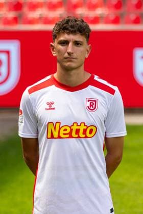 18.07.2024, Fussball, GER, Saison 2024 2025, 2.Liga,Pressetermin, SSV Jahn Regensburg Jonas Bauer; SSV Jahn Regensburg, 2. BL, Porträttermin 2024 2025 DFL REGULATIONS PROHIBIT ANY USE OF PHOTOGRAPHS AS IMAGE SEQUENCES AND OR QUASI-VIDEO. Regensburg Bayern Deutschland Jahnstadion Regensburg