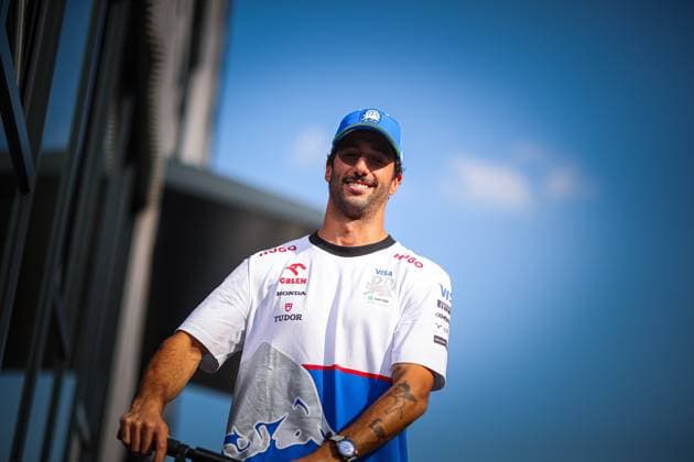 Mogyorod: 03 Daniel Ricciardo, (AUS) Visa Cash App, Racing Bulls, Hondaduring the Hungarian GP, Budapest 18-21 July 2024 Formula 1 World Championship, WM, Weltmeisterschaft 2024. Formula 1 Championship - Formula 1 Hungarian Grand Prix 2024 - Free Practice  - ZUMAp169 20240718_zsa_p169_353 Copyright: xFedericoxBasile IPAxSportx