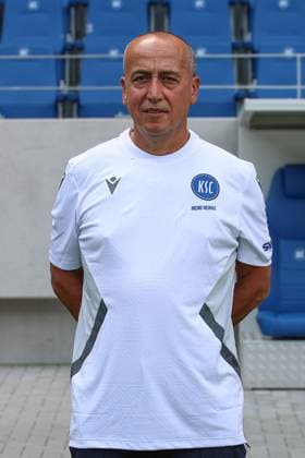 Cafer Aydogan; Karlsruher SC Zeugwart GER, Karlsruher SC, Fussball, 2. Bundesliga, Portraetermin 2024 2025, 18.07.2024 GER, Karlsruher SC, Fussball, 2. Bundesliga, Portraetermin 2024 2025, 18.07.2024 Karlsruhe Copyright: xEibner-Pressefoto JanxPrihodax EP_JPA