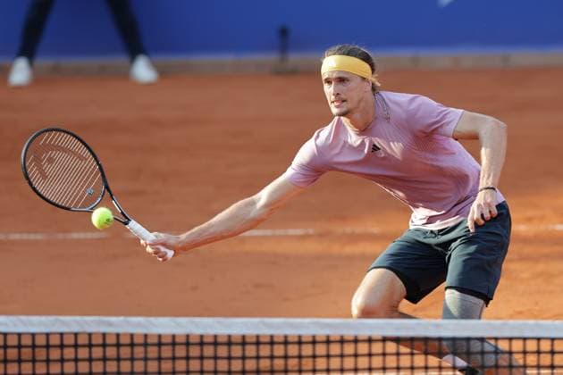 Tennis Herren ATP, Tennis Herren Tennis Herren Tour 500 European Open Hamburg, Hamburg Open ATP 500 2024 , 18.07.2024 , Alexander Zverev GER spielt eine Vorhand Copyright: FernandoxSoares