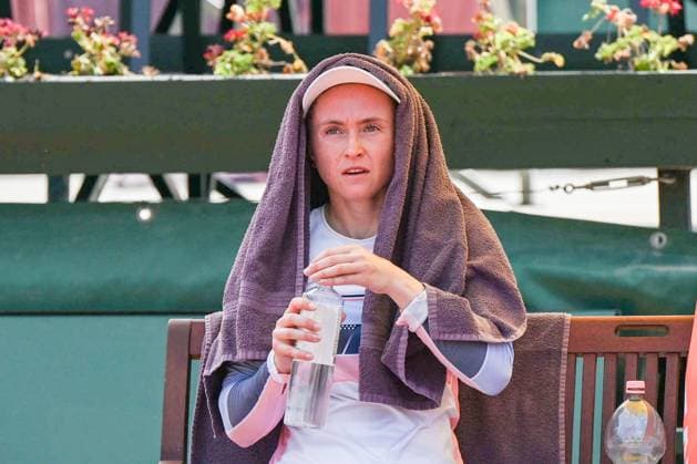Aliaksandra Sasnovich during the quarter finals match vs. Suzan Lamens (NED) at the WTA250 Hungarian Gran Prix Tennis on 19th July 2024 at Romai Teniszakademia, Budapest, Hungary  Copyright: xVincenzoxOrlando IPAxSportx xipax xx IPA_48108289 IPA_Agency_IPA48108289