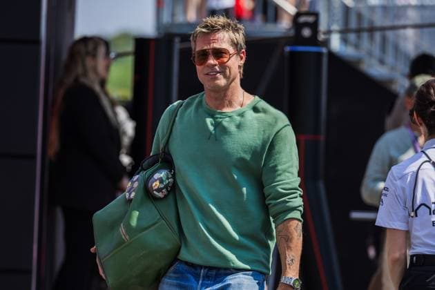 Hungaroring, Mogyorod, Hungary. 19.July.2024; Brad Pitt, American actor at the paddock during Formula One Hungary Grand Prix  (260071038)