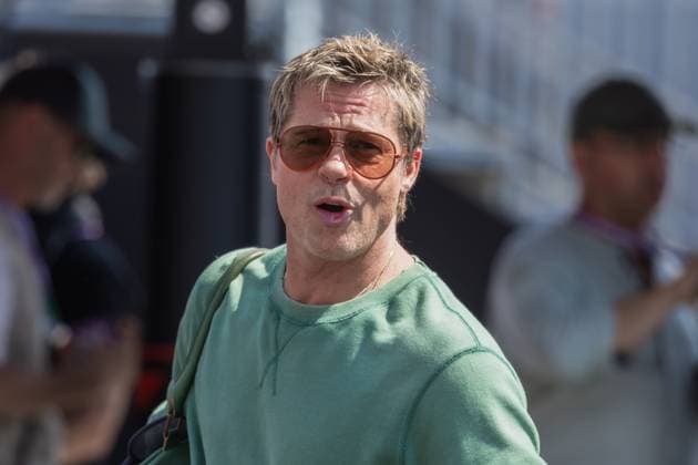 Hungaroring, Mogyorod, Hungary. 19.July.2024; Brad Pitt, American actor at the paddock during Formula One Hungary Grand Prix  (260071073)