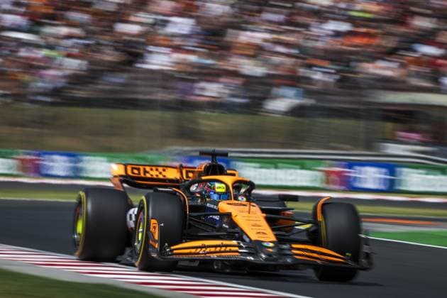 81 PIASTRI Oscar (aus), McLaren F1 Team MCL38, action during the Formula 1 Hungarian Grand Prix 2024, 13th round of the 2024 Formula One World Championship, WM, Weltmeisterschaft from July 19 to 21, 2024 on the Hungaroring, in Mogyorod, Hungary - F1 - HUNGARIAN GRAND PRIX 2024 DPPI Panoramic  240719_R13_UNGHERIA_DP_AV3_7170