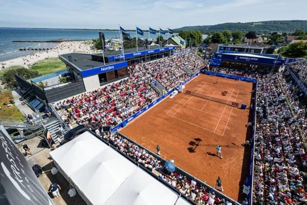 240719 General view of the centercourt during day 5 of the Nordea Open on July 19, 2024 in Bastad. Photo: Niclas Jönsson BILDBYRAN COP 273 NO0289 tennis ATP, Tennis Herren 250 nordea open bbeng Copyright: NICLASxJÖNSSON BB240719NO012