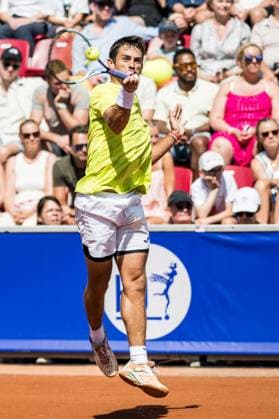 240719 Mariano Navone of Argentina during day 5 of the Nordea Open on July 19, 2024 in Bastad. Photo: Niclas Jönsson BILDBYRAN COP 273 NO0289 tennis ATP, Tennis Herren 250 nordea open bbeng Copyright: NICLASxJÖNSSON BB240719NO017