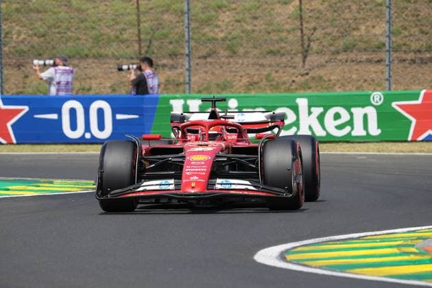 FORMULA 1 HUNGARIAN GRAND PRIX 2024 19.07.2024, Hungaroring, Budapest, FORMULA 1 HUNGARIAN GRAND PRIX 2024 , im Bild Charles Leclerc (MCO), Scuderia Ferrari HP