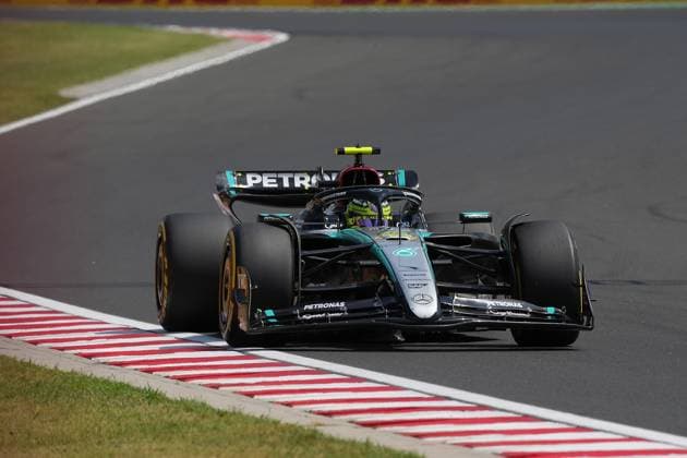 FORMULA 1 HUNGARIAN GRAND PRIX 2024 19.07.2024, Hungaroring, Budapest, FORMULA 1 HUNGARIAN GRAND PRIX 2024 , im Bild Lewis Hamilton (GBR), Mercedes-AMG Petronas Formula One Team