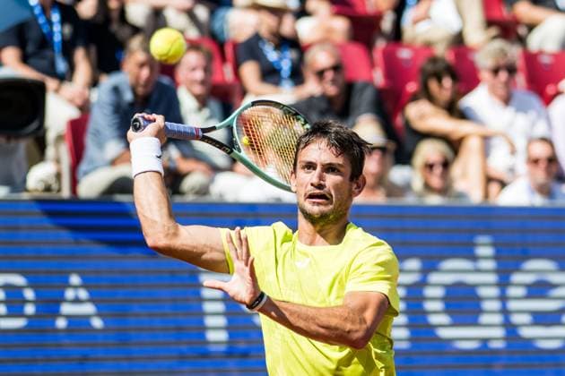 240719 Mariano Navone of Argentina during day 5 of the Nordea Open on July 19, 2024 in Bastad. Photo: Niclas Jönsson BILDBYRAN COP 273 NO0289 tennis ATP, Tennis Herren 250 nordea open bbeng Copyright: NICLASxJÖNSSON BB240719NO051