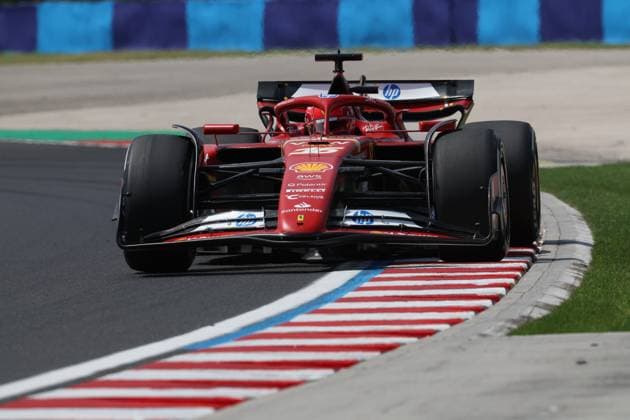 16 Charles Leclerc (MCO, Scuderia Ferrari HP), F1 Grand Prix of Hungary at Hungaroring on July 19, 2024 in Budapest, Hungary. (Photo by HOCH ZWEI) Budapest Hungary