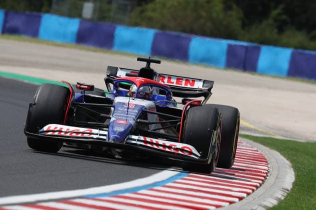 3 Daniel Ricciardo (AUS, Visa Cash App RB Formula One Team), F1 Grand Prix of Hungary at Hungaroring on July 19, 2024 in Budapest, Hungary. (Photo by HOCH ZWEI) Budapest Hungary