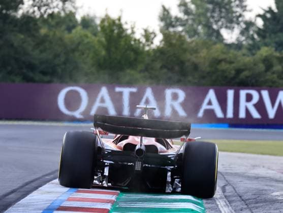 19.07.2024, Hungaroring, Budapest, FORMULA 1 HUNGARIAN GRAND PRIX 2024 , im Bild Unfall von Charles Leclerc (MCO), Scuderia Ferrari HP Defodi-506_20240719_hbr_4544