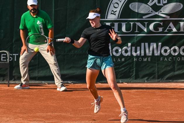 Hungary: Ella Seider (GER) during the quarter finals match vs. Diana Shnaider at the WTA250 Hungarian Gran Prix Tennis on 19th July 2024 at Romai Teniszakademia, Budapest, Hungary International Tennis match - WTA, Tennis Damen Hungarian Grand Prix - Quarter finals  - ZUMAp169 20240719_zsa_p169_481 Copyright: xVincenzoxOrlando IPAxSportx