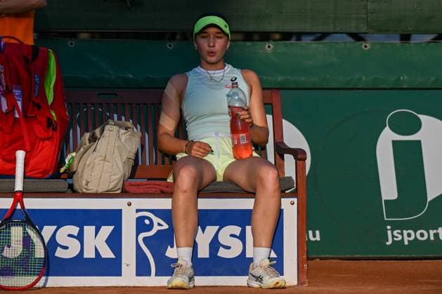 Eva Lys (GER) during the quarter finals match vs. Rebecca Sramkova (SVK) at the WTA250 Hungarian Gran Prix Tennis on 19th July 2024 at Romai Teniszakademia, Budapest, Hungary  Copyright: xVincenzoxOrlando IPAxSportx xipax xx IPA_48120736 IPA_Agency_IPA48120736