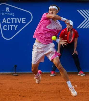 Hamburg Open Tennis am Rothenbaum Hamburg 19.07.2024, Tennisstadion am Rothenbaum , Hamburg im Bild: Zhizhen Zhang CHI . Â