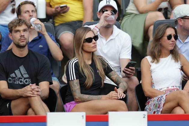 Tennis Herren ATP, Tennis Herren Tennis Herren Tour 500 European Open Hamburg, Hamburg Open ATP 500 2024 , 19.07.2024 , Sophia Thomalla freundin von Alexander Zverev GER Copyright: FernandoxSoares