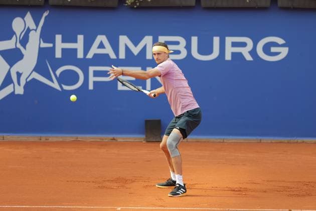 Tennis Herren ATP, Tennis Herren Tennis Herren Tour 500 European Open Hamburg, Hamburg Open ATP 500 2024 , 19.07.2024 , Alexander Zverev GER spielt eine Vorhand Copyright: FernandoxSoares