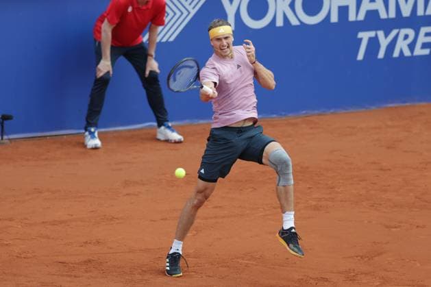 Tennis Herren ATP, Tennis Herren Tennis Herren Tour 500 European Open Hamburg, Hamburg Open ATP 500 2024 , 19.07.2024 , Alexander Zverev GER spielt eine Vorhand Copyright: FernandoxSoares