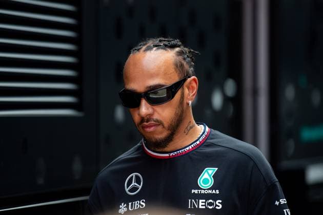 Lewis Hamilton (Mercedes AMG Petronas Formula One Team, Großbritannien, 44), HUN, Formel 1 Weltmeisterschaft, Grand Prix von Ungarn, Hungaroring, Ankunft der Fahrer, 20.07.2024 HUN, Formel 1 Weltmeisterschaft, Grand Prix von Ungarn, Hungaroring, Ankunft der Fahrer, 20.07.2024 Mogyorod Copyright: xEibner-Pressefoto Memmlerx EP_MMR