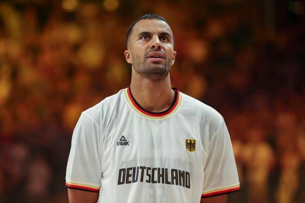 Johannes Thiemann (Germany) schaut, Friendly match, Germany vs Japan, Uber Arena, 19.07.2024, Berlin, Deutschland.