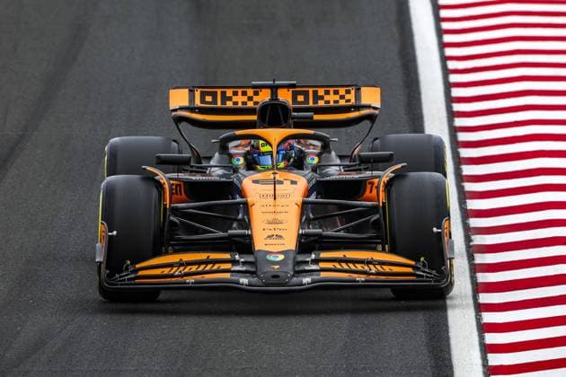 81 PIASTRI Oscar (aus), McLaren F1 Team MCL38, action during the Formula 1 Hungarian Grand Prix 2024, 13th round of the 2024 Formula One World Championship, WM, Weltmeisterschaft from July 19 to 21, 2024 on the Hungaroring, in Mogyorod, Hungary - F1 - HUNGARIAN GRAND PRIX 2024 DPPI Panoramic  240720_R13_UNGHERIA_DP_AV3_7391