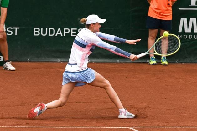 Aliaksandra Sasnovich during the quarter finals match vs. Anna Karolina Schmiedlova (SVK) at the WTA250 Hungarian Gran Prix Tennis on 19th July 2024 at Romai Teniszakademia, Budapest, Hungary  Copyright: xVincenzoxOrlando IPAxSportx xipax xx IPA_48134731 IPA_Agency_IPA48134731
