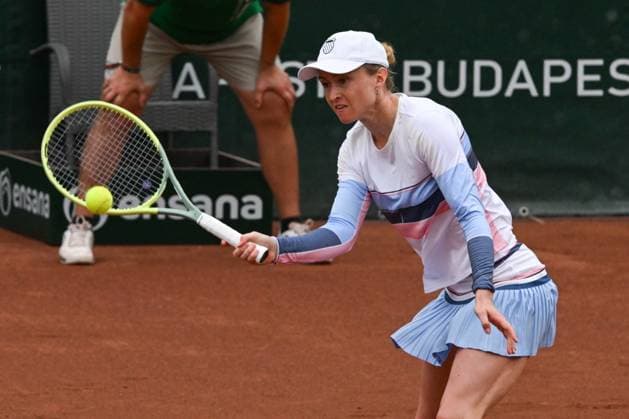 Aliaksandra Sasnovich during the quarter finals match vs. Anna Karolina Schmiedlova (SVK) at the WTA250 Hungarian Gran Prix Tennis on 19th July 2024 at Romai Teniszakademia, Budapest, Hungary  Copyright: xVincenzoxOrlando IPAxSportx xipax xx IPA_48134734 IPA_Agency_IPA48134734