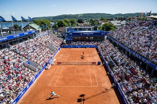 240720 General view of the centercourt during day 6 of the Nordea Open on July 20, 2024 in Bastad. Photo: Niclas Jönsson BILDBYRAN COP 273 NO0290 tennis ATP, Tennis Herren 250 nordea open bbeng Copyright: NICLASxJÖNSSON BB240720NO026