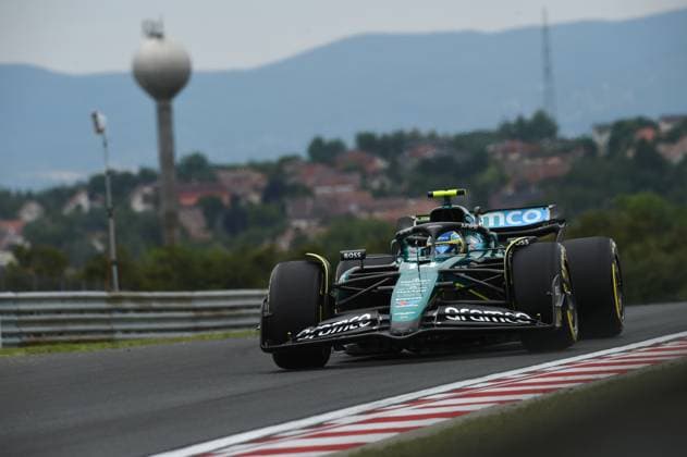 July 20, 2024, Budapest, Budapest, Hungary: Fernando Alonso of Aston Martin on the third free practice session of the 2024 Formula 1 Hungarian Grand Prix held on the Hungaroring. Budapest Hungary - ZUMAs291 20240720_zip_s291_009 Copyright: xBalintxSzentgallayx