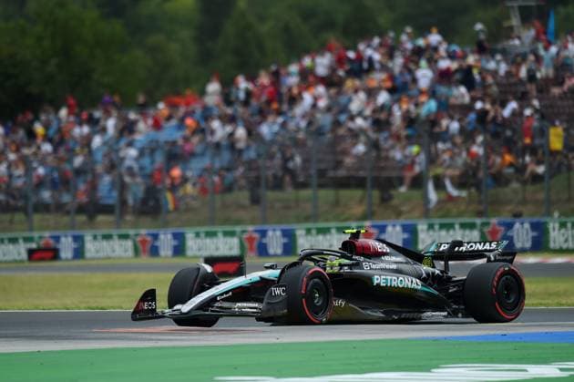 July 20, 2024, Budapest, Budapest, Hungary: Lewis Hamilton of Mercedes on the third free practice session of the 2024 Formula 1 Hungarian Grand Prix held on the Hungaroring. Budapest Hungary - ZUMAs291 20240720_zip_s291_028 Copyright: xBalintxSzentgallayx