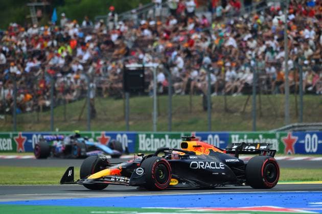 July 20, 2024, Budapest, Budapest, Hungary: Max Verstappen of Red Bull on the third free practice session of the 2024 Formula 1 Hungarian Grand Prix held on the Hungaroring. Budapest Hungary - ZUMAs291 20240720_zip_s291_030 Copyright: xBalintxSzentgallayx